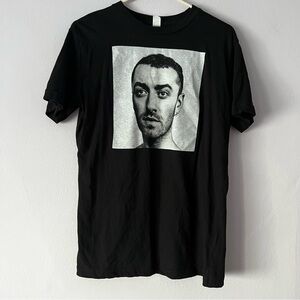 Sam Smith 2018 Tour Black Tee Small